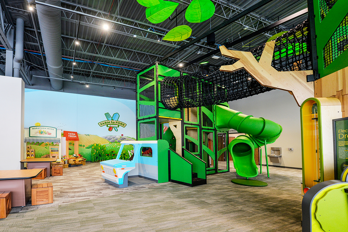 overview of the Farm to Fork climber